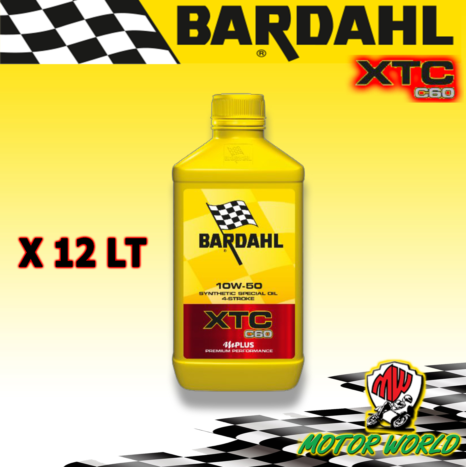 Kit Olio Motore Bardahl Xtc C60 10W40 326140-5 - Ricambi Auto SMC