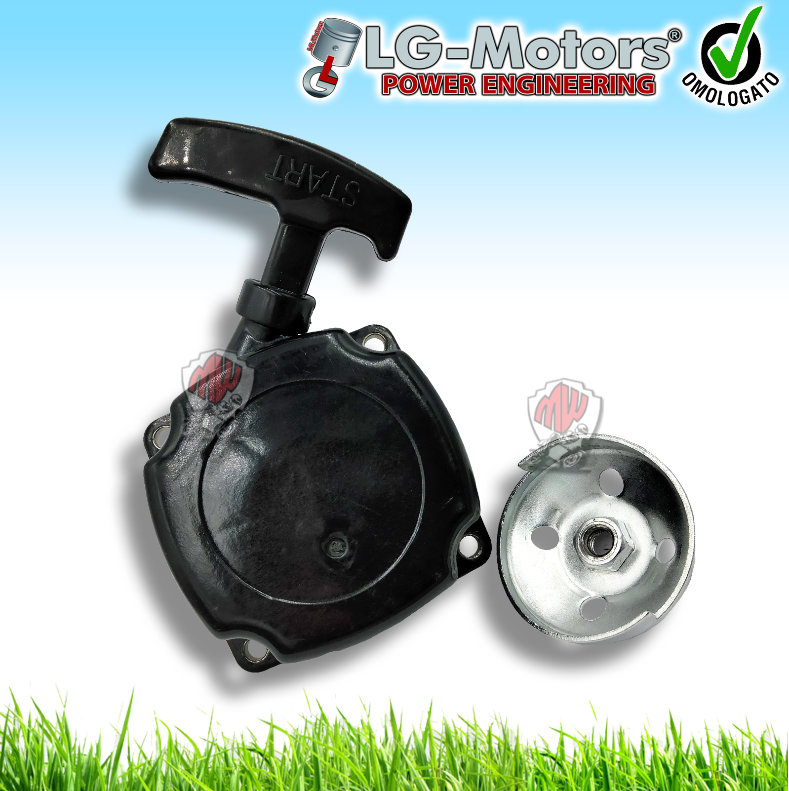 Ricambio Avviamento Decespugliatore Ricambio Messa In Moto Per Decespugliatore A Scoppio 52-43cc - Pezzo Di Avviamento, Marca Expertshop Ricambi Decespugliatore Hyundai - Foto 2