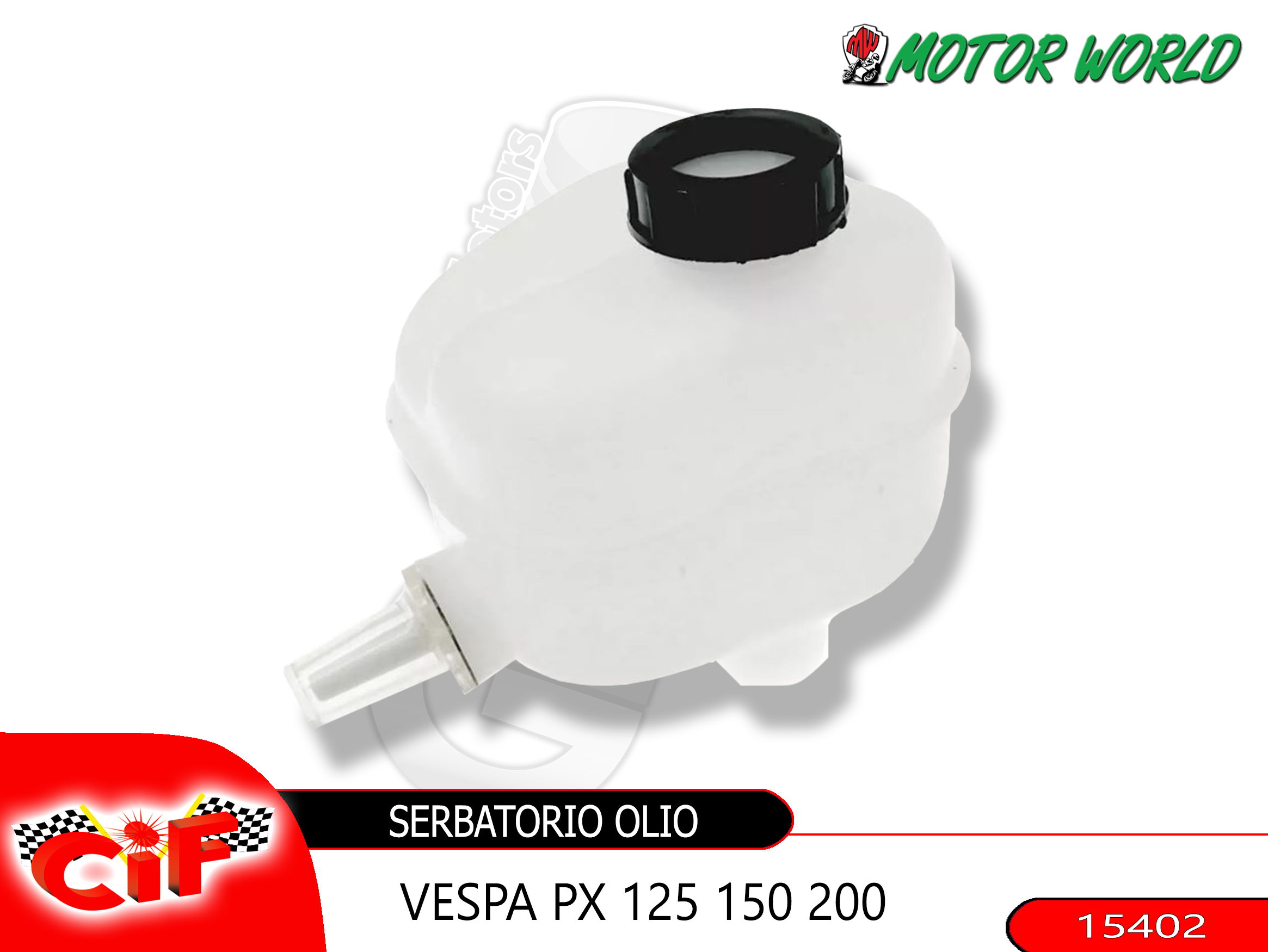 Pot Réservoir à Huile Pour Mélangeur Vespa LML Star 125/150 2 Temps - Occasion Générique