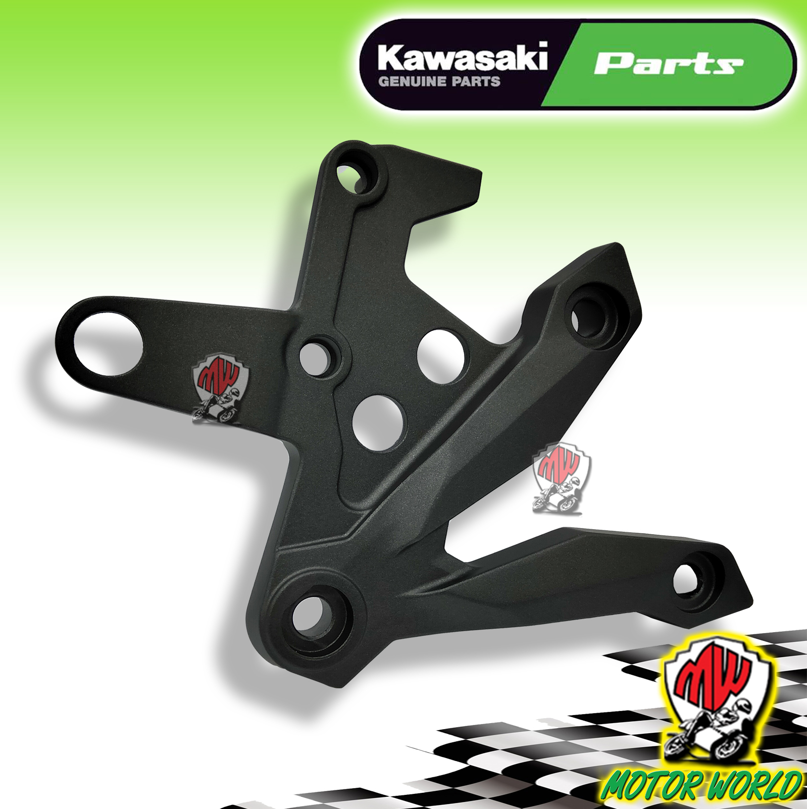 Repose-pieds Avant Pour Moto Kawasaki Z900, Z750, Z400, Z300, Z250 Et Autres – Aluminium CNC Anodisé Argent Repose-pieds Avant Pour Moto Kawasaki Z900, Z750, Z400, Z300, Z250 Et Autres – Aluminium CNC Anodisé Argent
